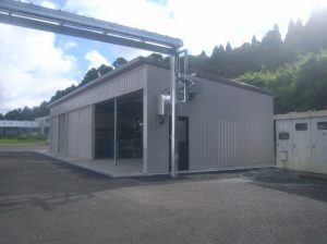 鹿児島工場第一次拡張工事完了いたしました。